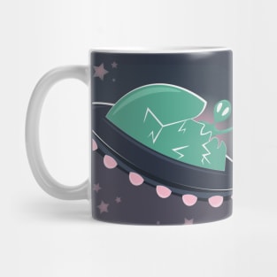 Alien UFO v3 Mug